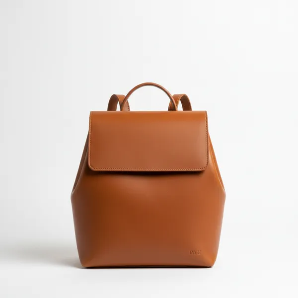 Minimalist Leather Backpack