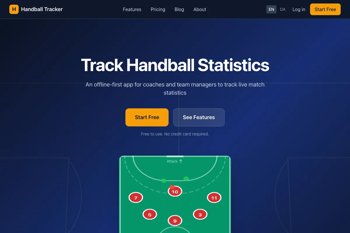 Handball Tracker